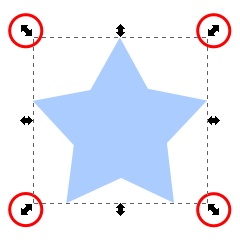 ��������� ������� � inkscape