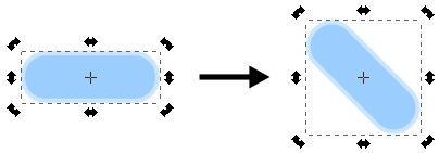 ����� �������� � inkscape